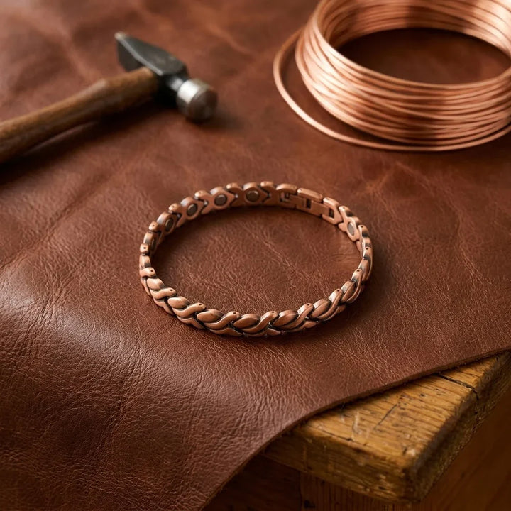 Signature Dune Copper Anklet