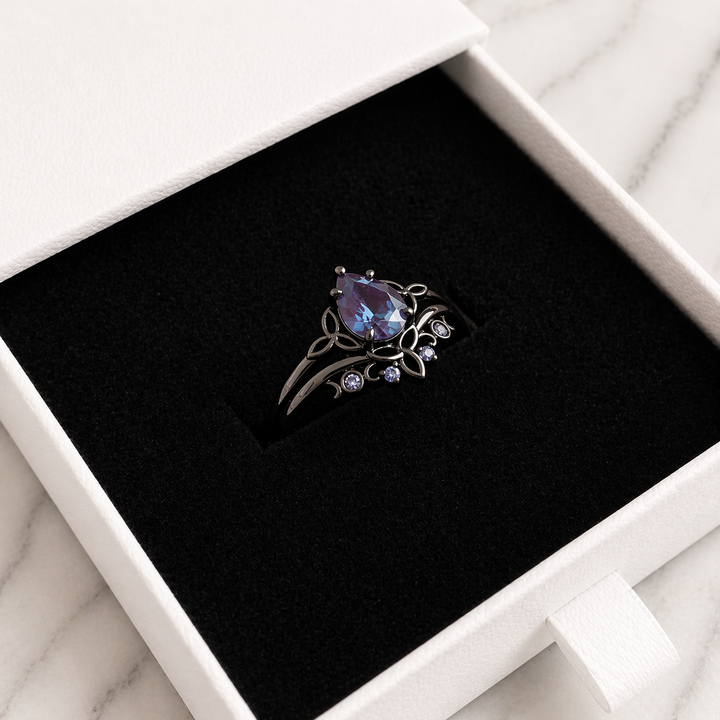 Amethyst Prestige Layer Ring