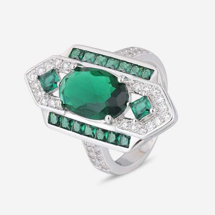 Emerald Heirloom Statement Ring