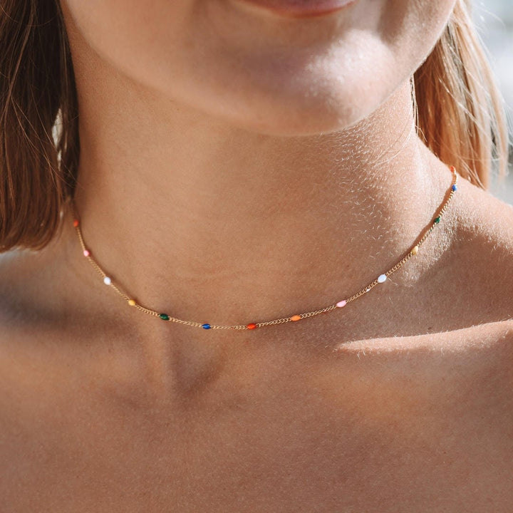 Tropical Aloha Multicolour Choker