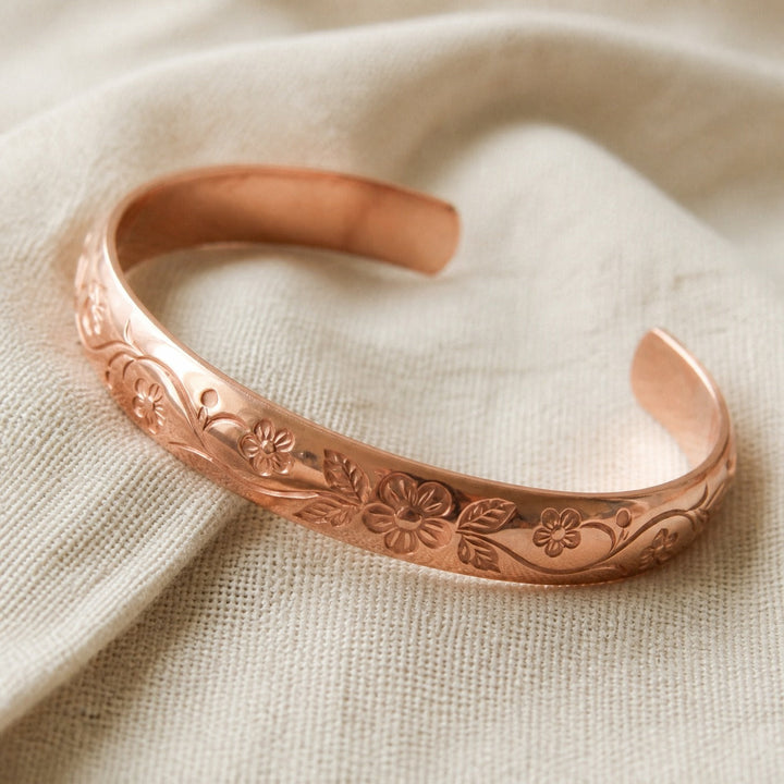 Bloom Heritage Copper Bracelet