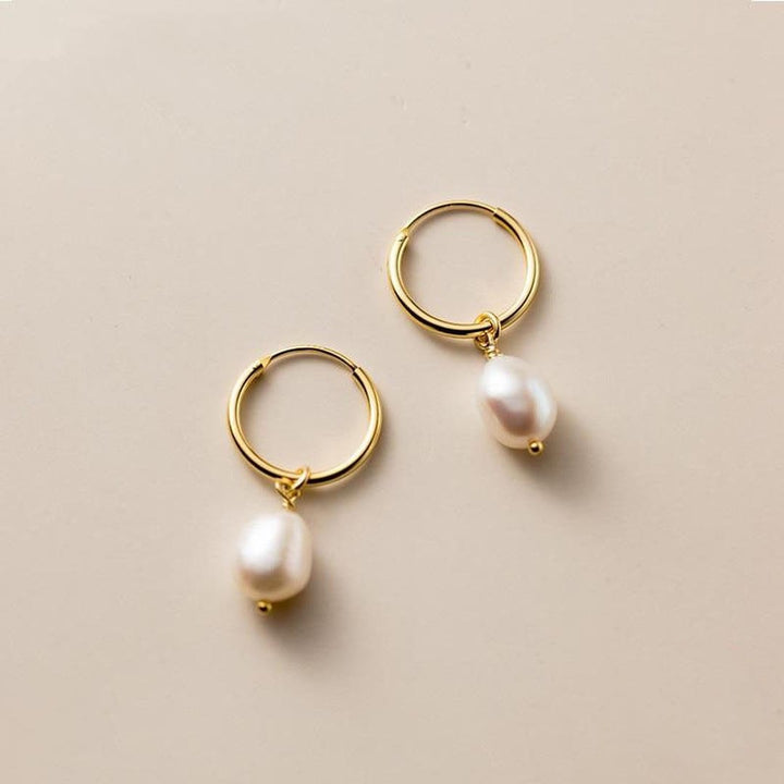 Freshwater Pearl Drop Earrings