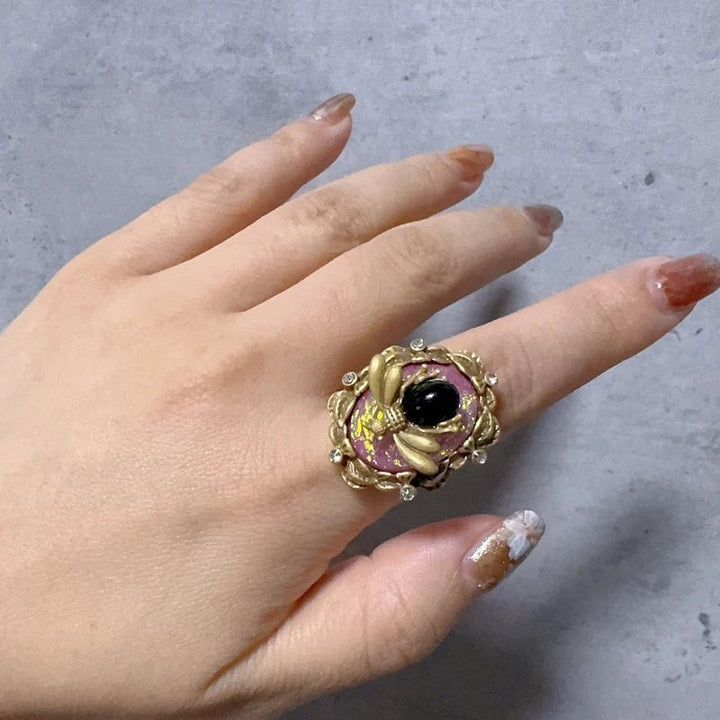 Gilded Bee Reverie Ring
