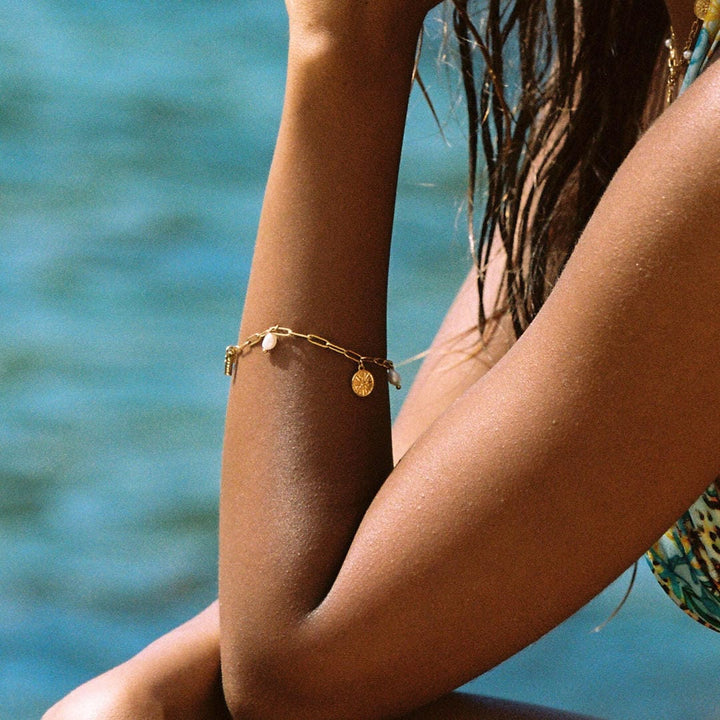Radiant Golden Sun Bracelet