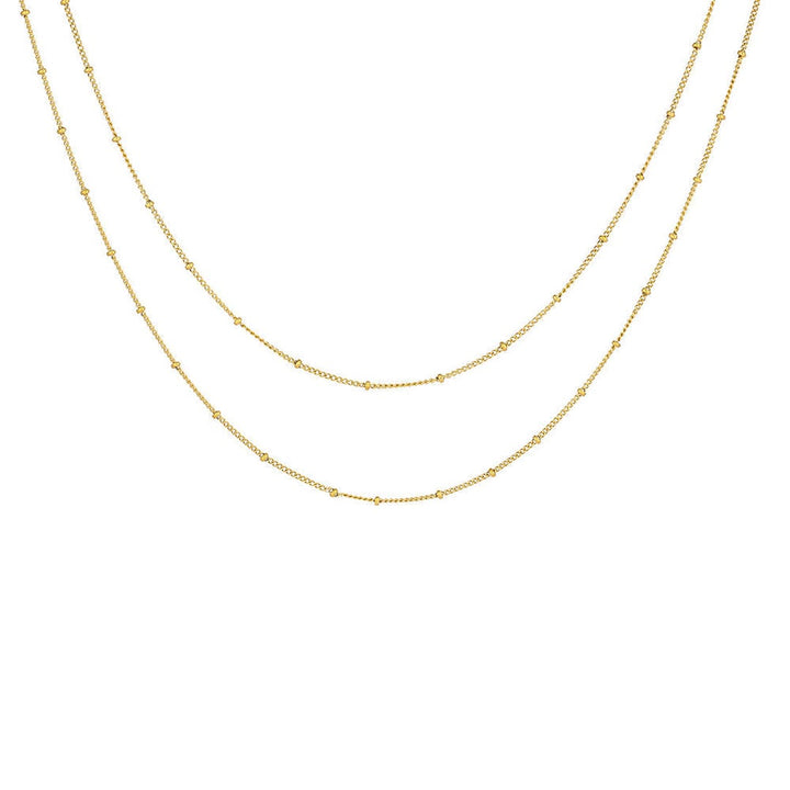 Double Layered Choker Necklace