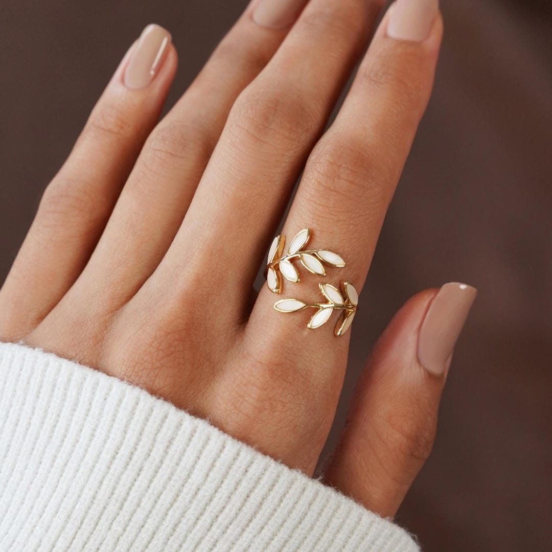 Serene Gold Adjustable Ring