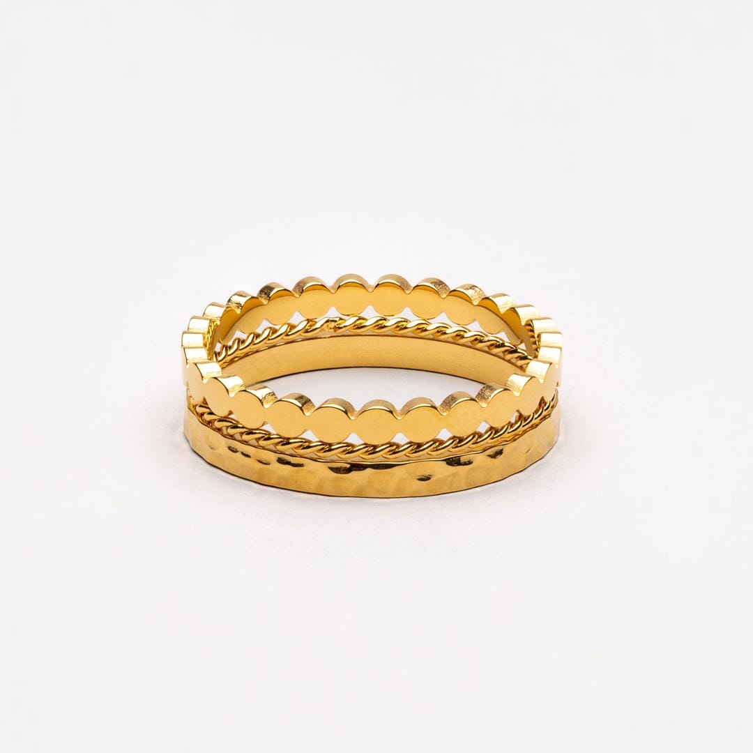Three Piece Daily Rings Set