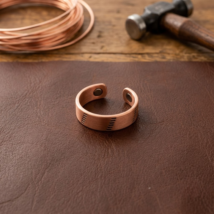 Mirage Hearth Copper Ring