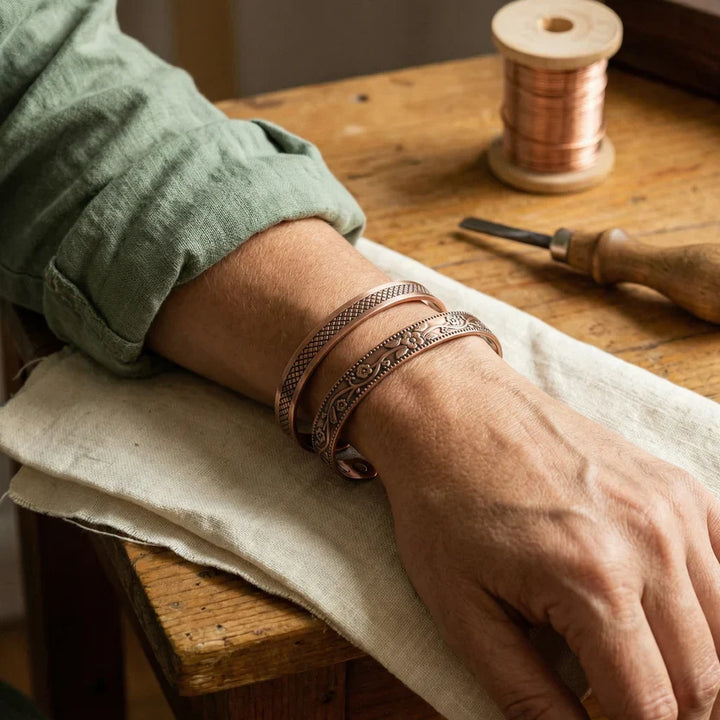 Sovereign Forge Copper Bracelet Set
