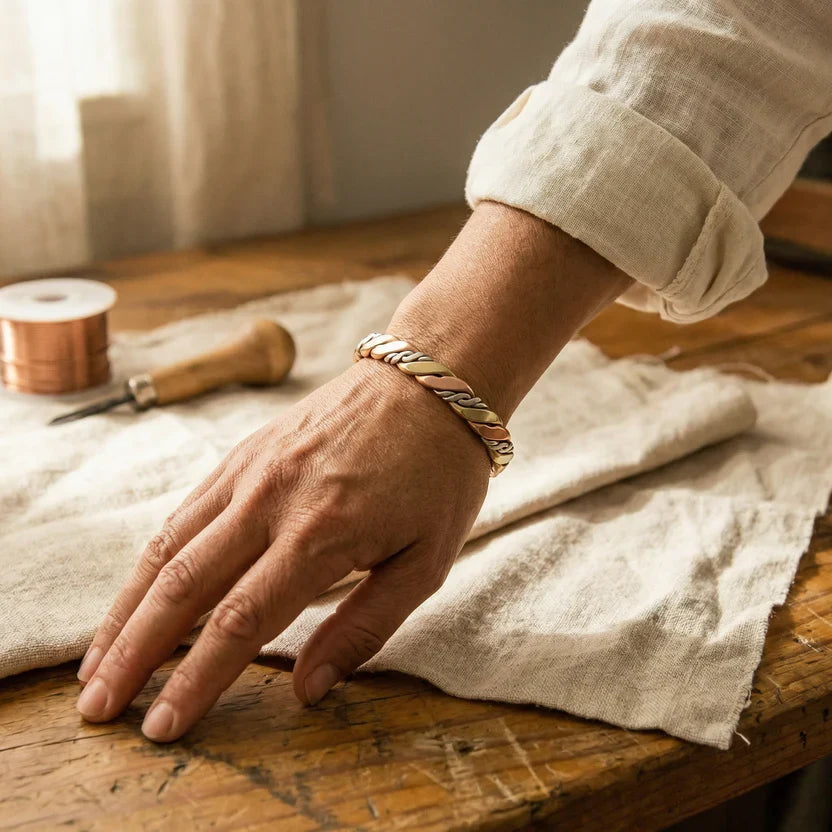 Eternal Stone Copper Bracelet