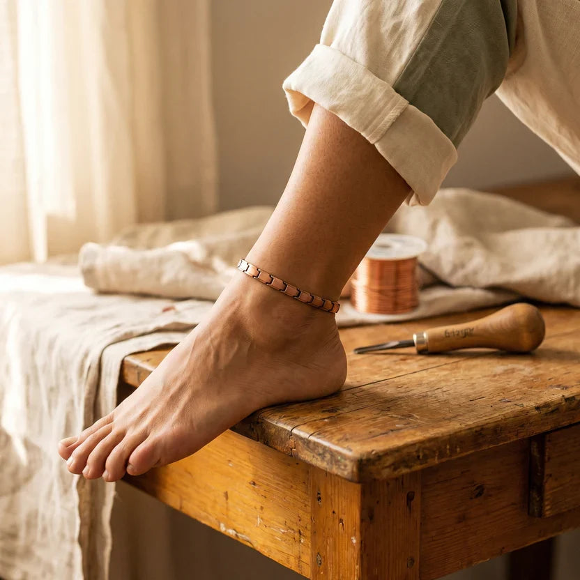 Shore Vista Copper Anklet