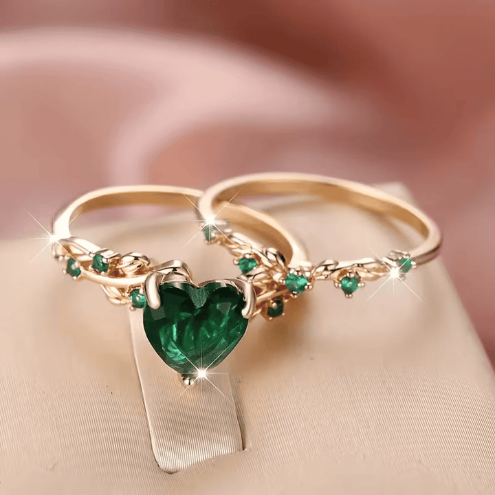 Heartbound Duo Ring Set