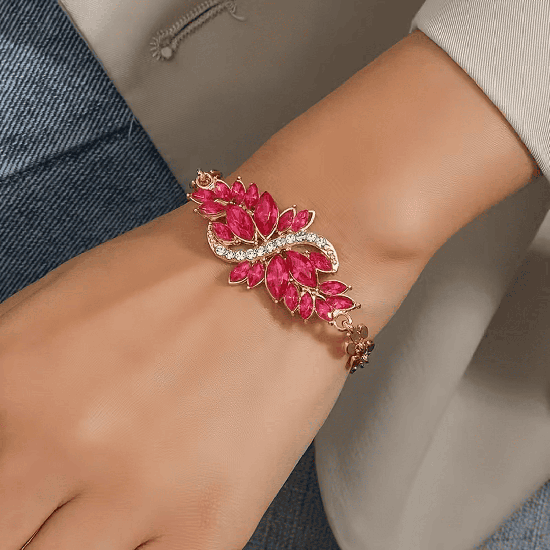 Forest Bloom Dainty Bracelet