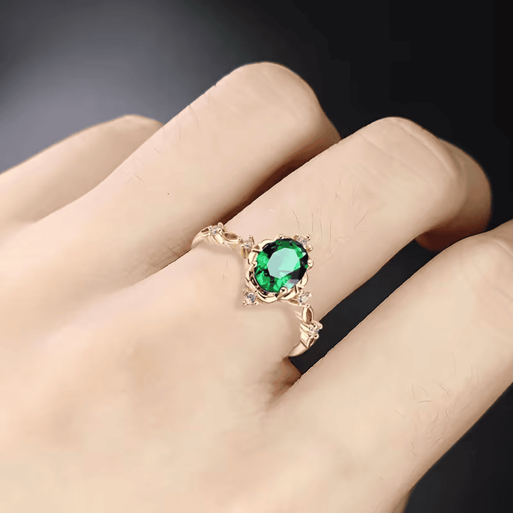Enchanted Petal Gem Ring