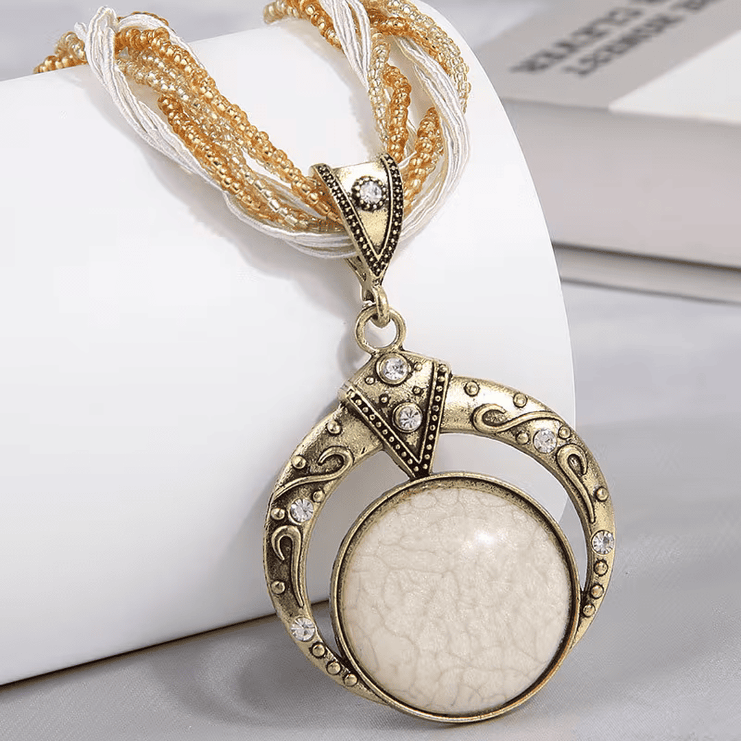 Boho Moonstone Necklace