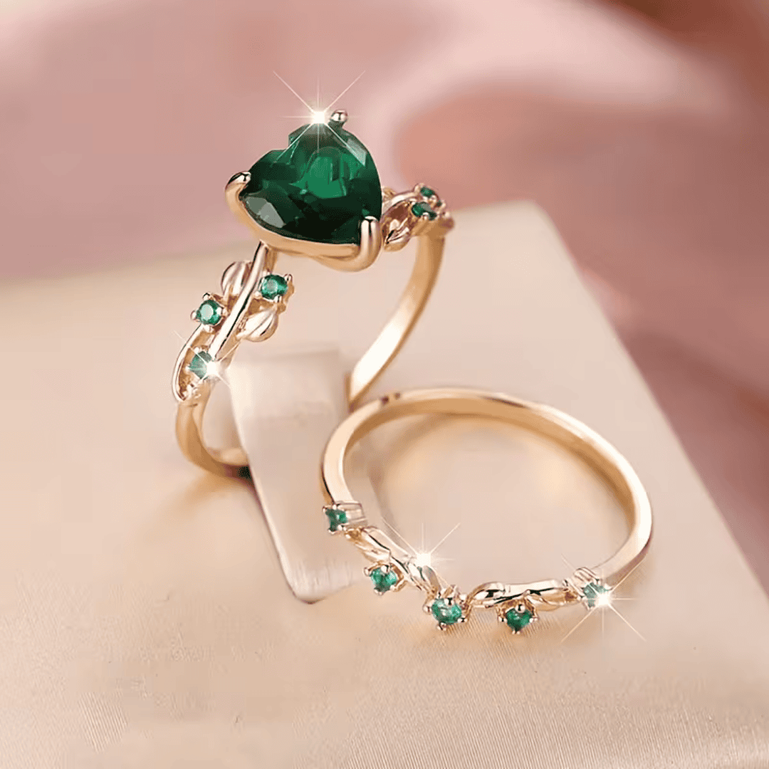 Heartbound Duo Ring Set