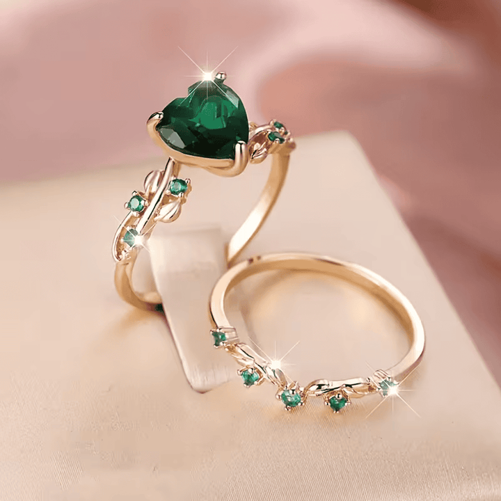 Heartbound Duo Ring Set