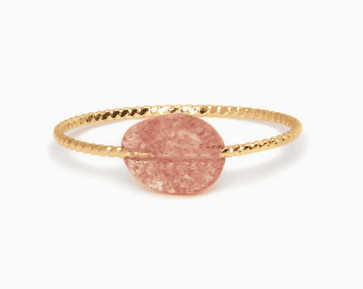 Thin Ring with colourful Stones