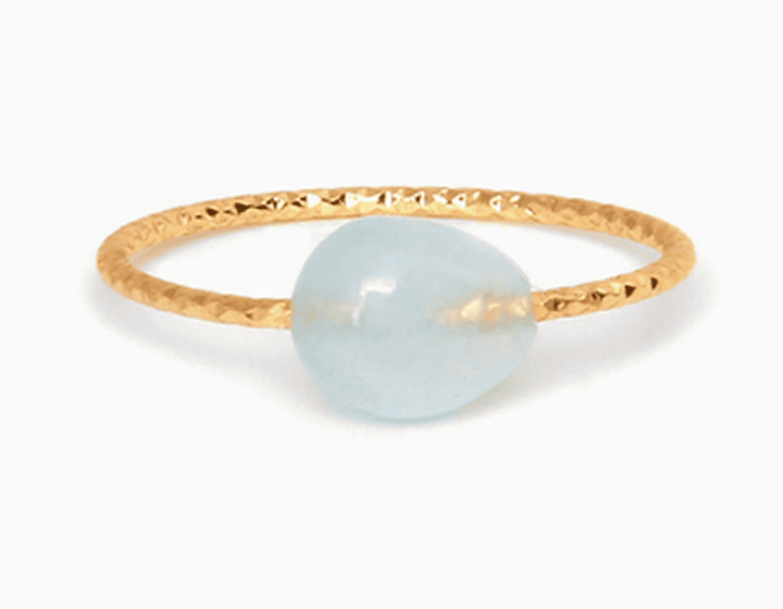 Thin Ring with colourful Stones