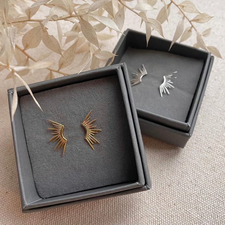 Ray Studs Gold or Silver