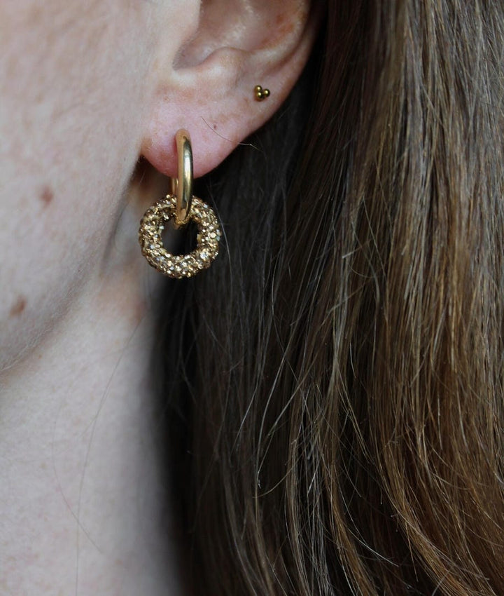 Darina Cute Donut Earrings