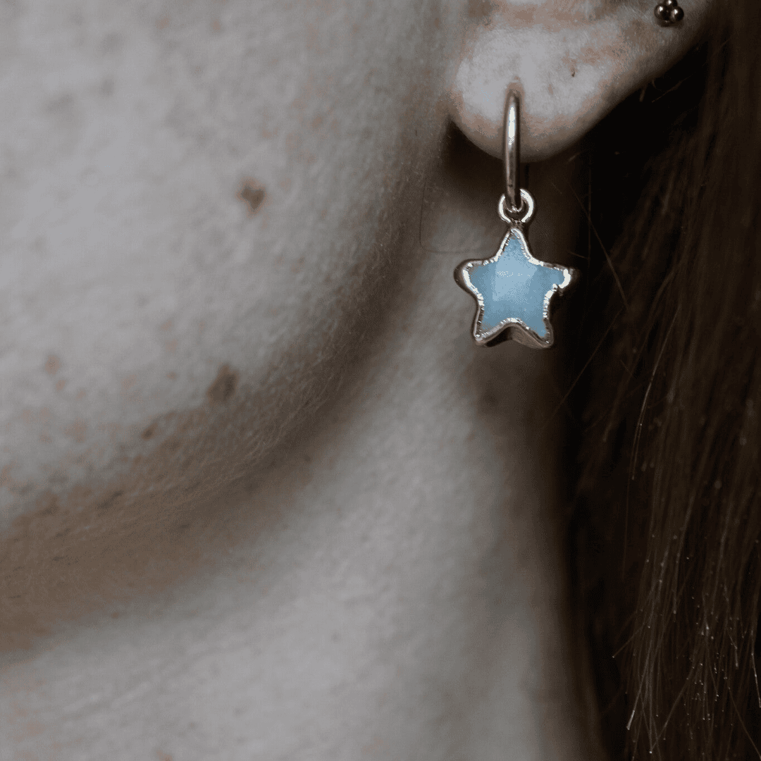 Starry Lovely Stone Earrings