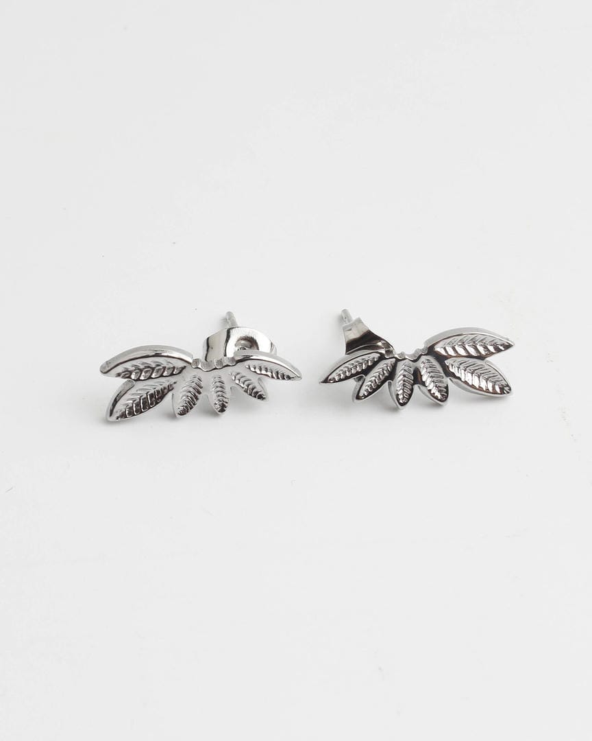 Vera Gorgeous Leaves Stud Earrings