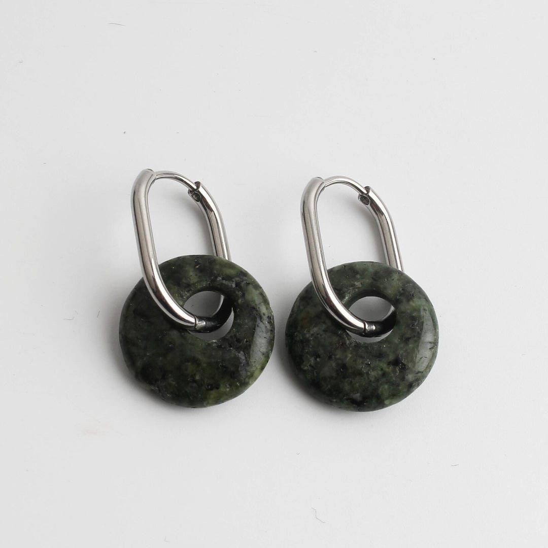 Tirza Earrings Natural Stone