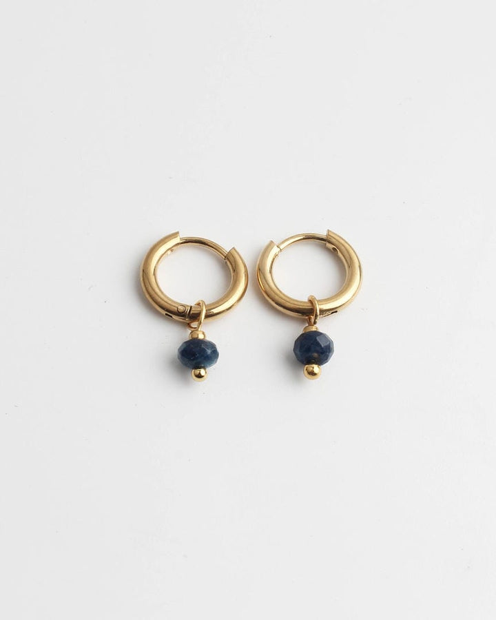 Minimalist Stone Dangle Earrings