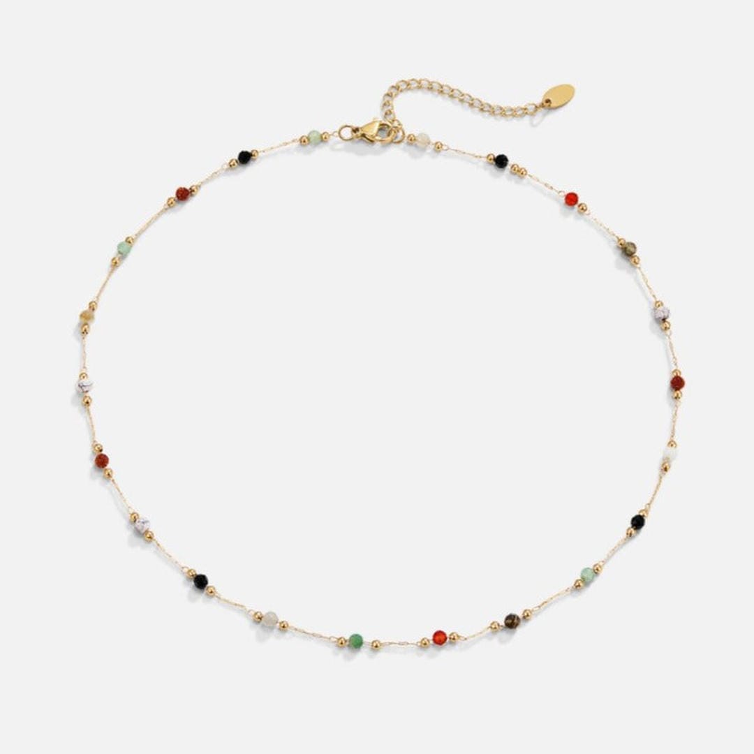 Aria colourful Gemstone Necklace