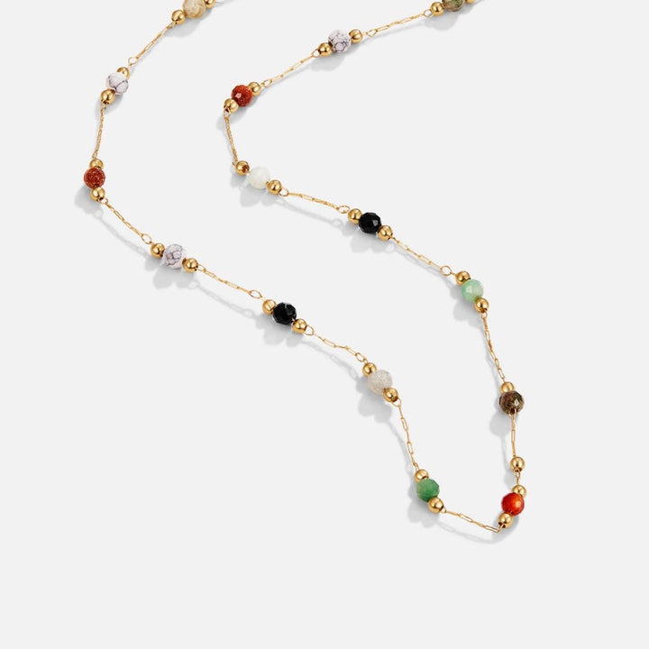 Aria colourful Gemstone Necklace