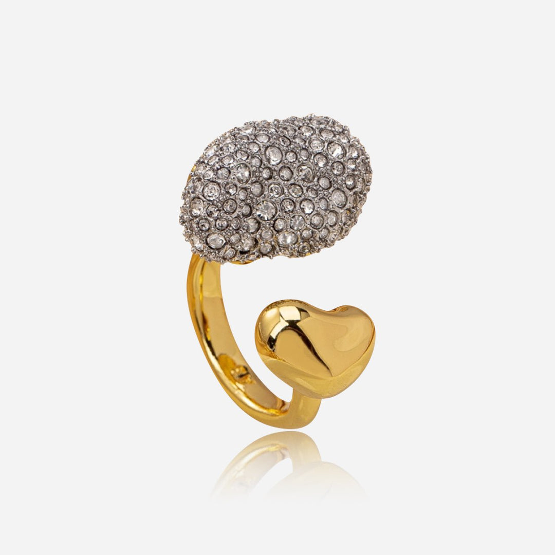 Luxe Pebble Radiant Ring
