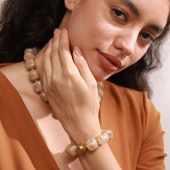 Playful Marble Glow Bracelet