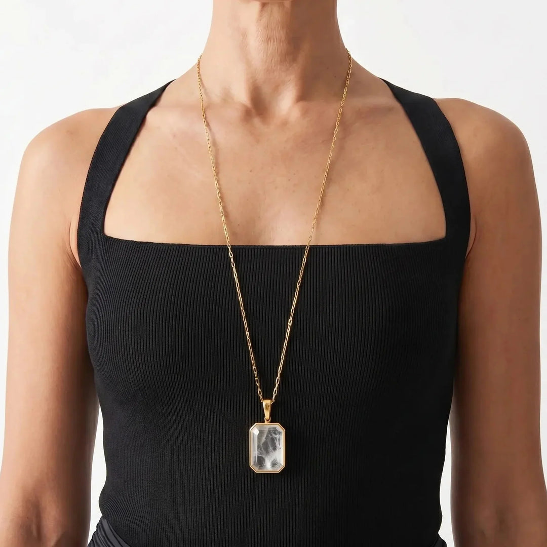 Marique Vintage Crystal Necklace
