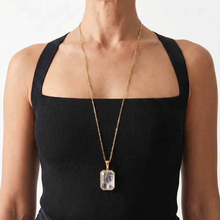 Marique Vintage Crystal Necklace