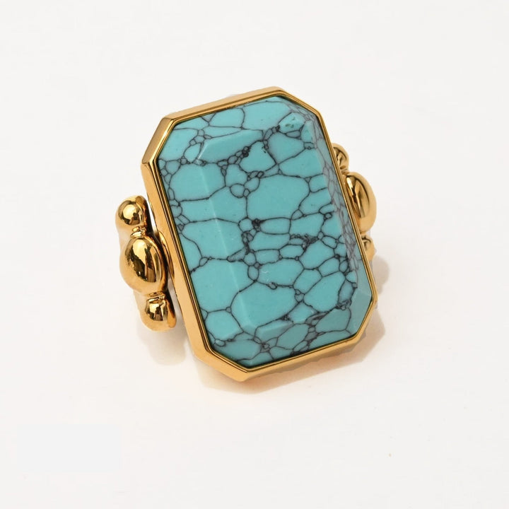 Marique French Vintage Turquoise Ring