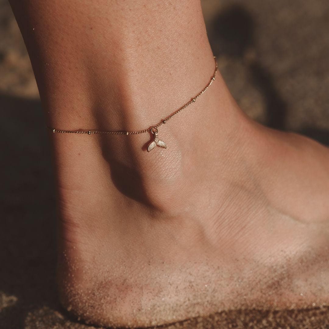 Mermaid Tail Charm Anklet