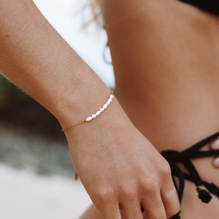 Mini Luster Pearl Bracelet