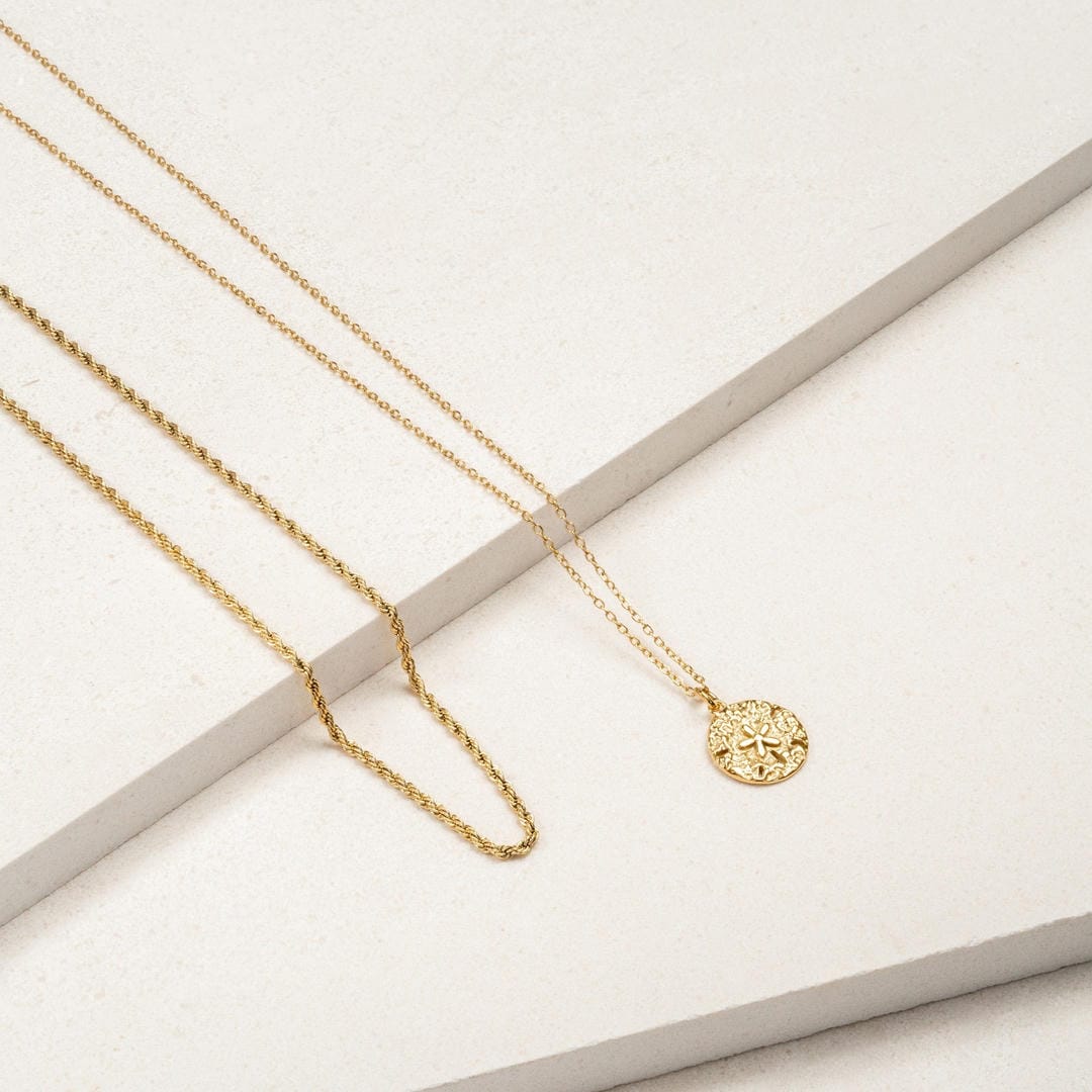 Sand Dollar Charm Necklace