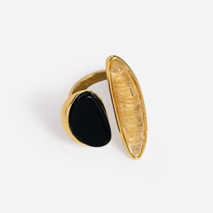 Octavia’s Agate Vintage Open Ring