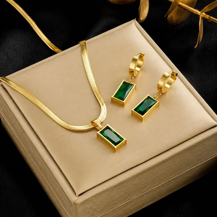 Emerald Willow Luxury Set