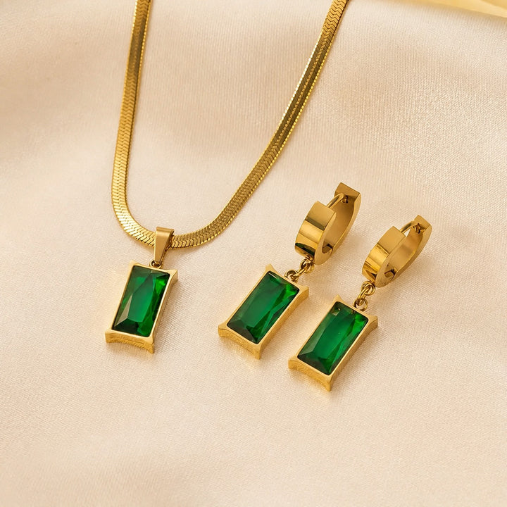 Emerald Willow Luxury Set