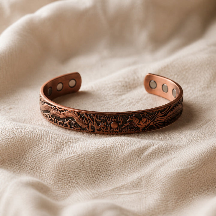 Rustic Loam Copper Bracelet