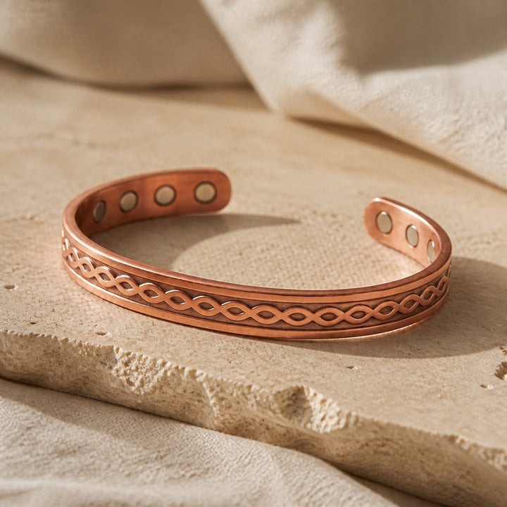 River Current Copper Bracelet