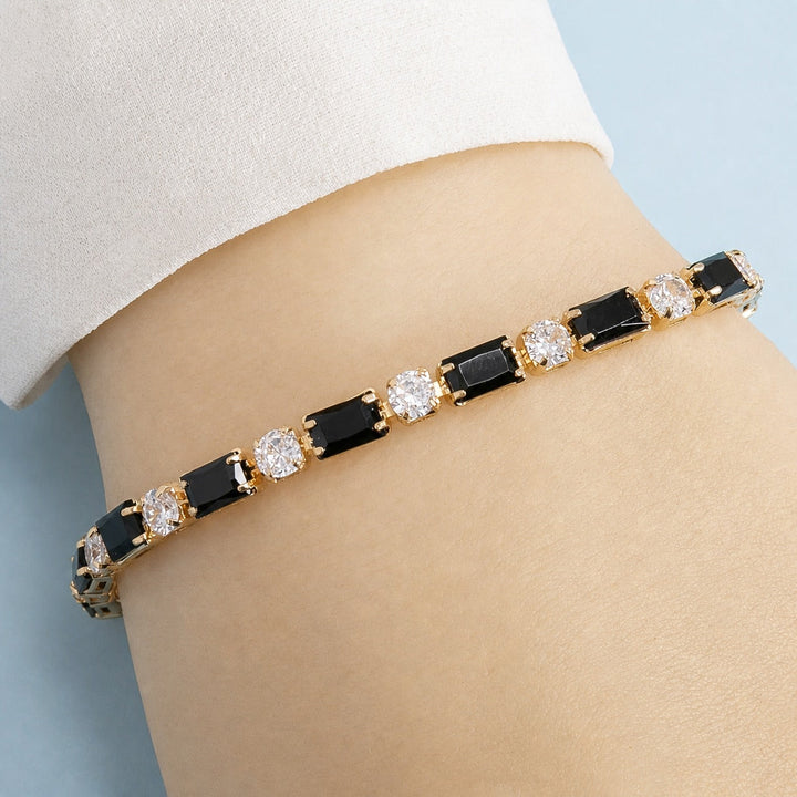 Bohemian Statement Onyx Bracelet