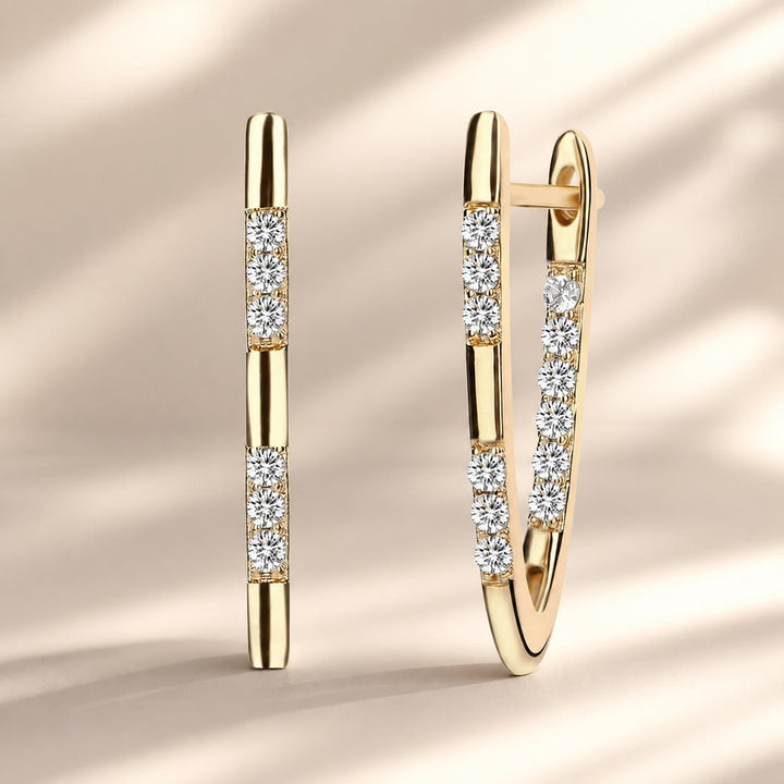 Imperial Aura Cubic Zirconia Hoops