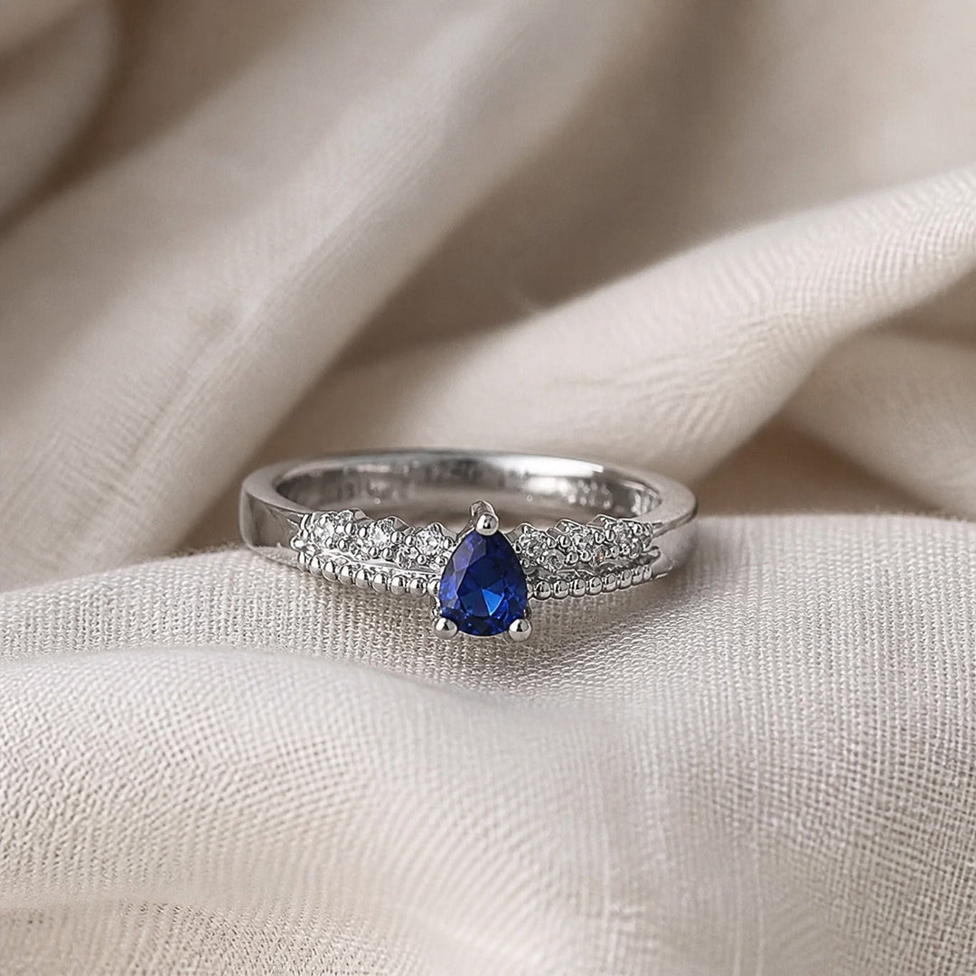 Oval Sapphire Couple Ring