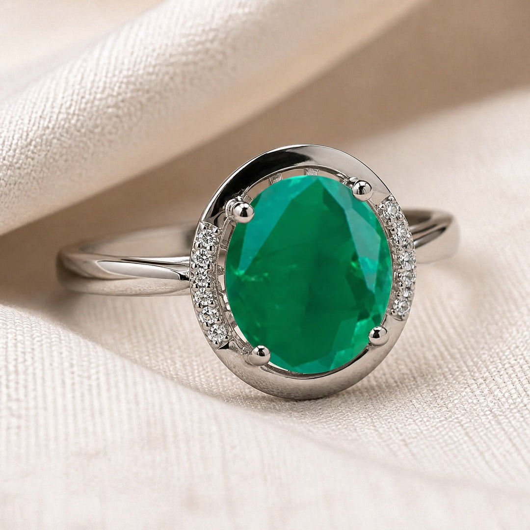 Emerald Pure Radiance Ring