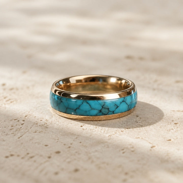 Elite Turquoise Band Ring