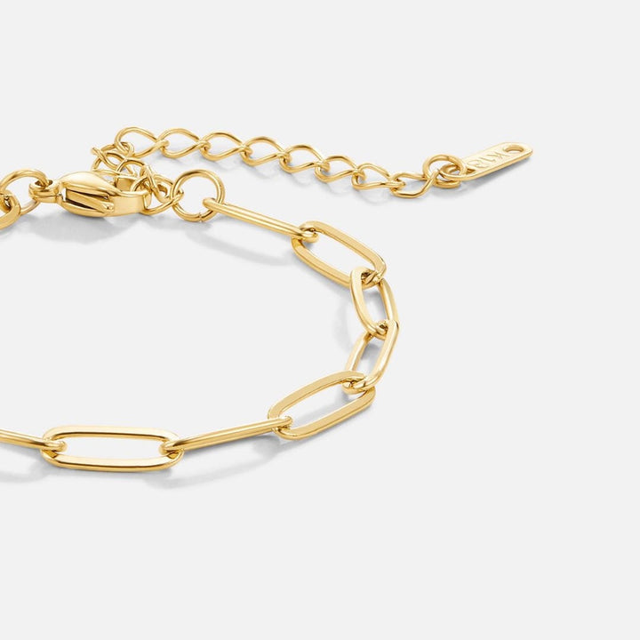 Modern Link Gold Bracelet